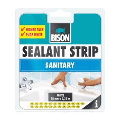 Bison Sealant Strip Samolepljiva Traka za Sanitarije 38mm x 3.35m